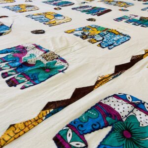 Hathi Chhap Bed Sheet