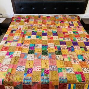 Patchwork Double Bed sheet
