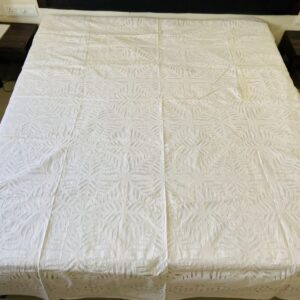 Applique Work Double Bed sheet