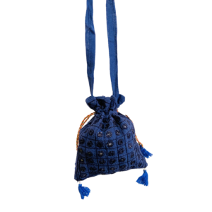Blue Handcrafted Bag