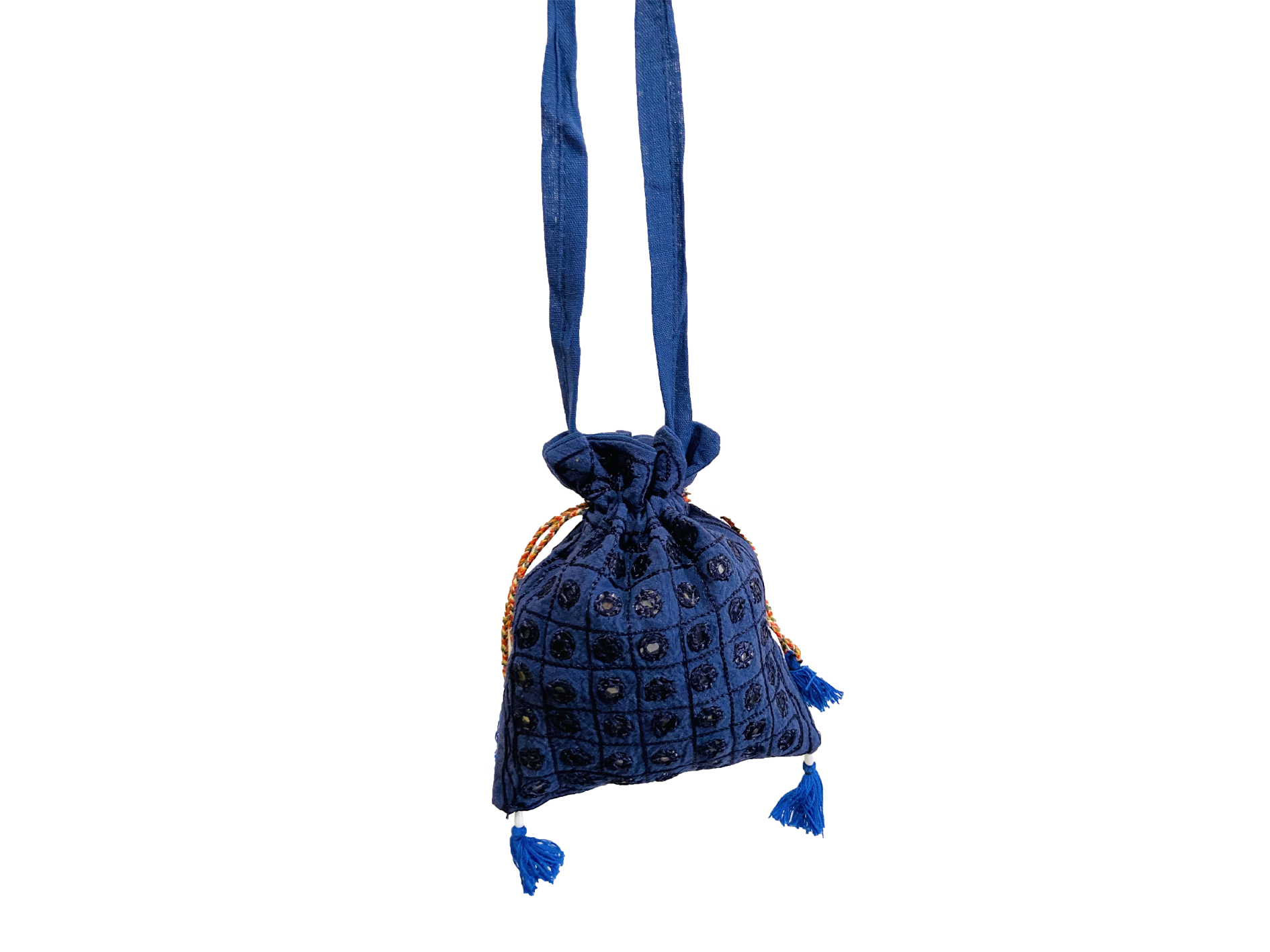 Blue Handcrafted Bag