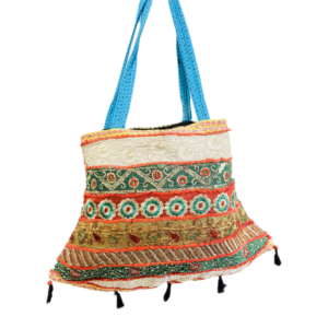 Blue Strap Shoulder Bag