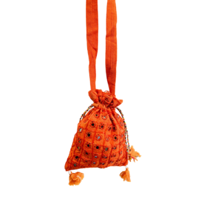 Orange Handcrafted Bag